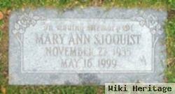 Mary Ann Sjoquist