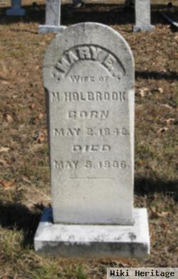 Mary E. Holbrook