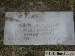 John M Wolny