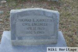 Thomas E. Johnston