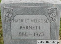 Harriet Melrose Barnett