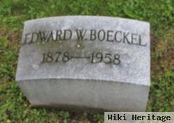 Edward W Boeckel