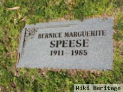 Bernice Marguerite Speese