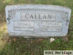 Thelma Tomlinson Callan