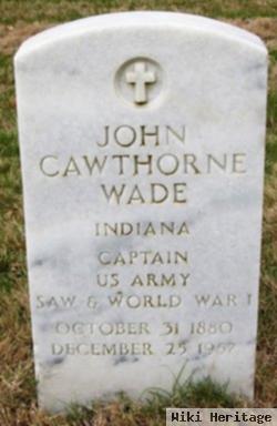 John Cawthorne Wade