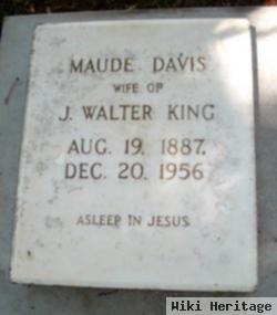 Maude Davis King