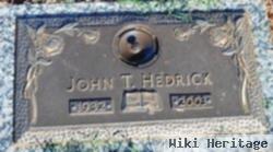 John T Hedrick