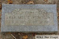 Margaret H Wilkinson