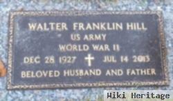 Walter Franklin "frank" Hill