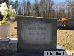 Sadie Lurline Cruse Pless