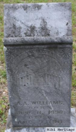 Arthur A Williams