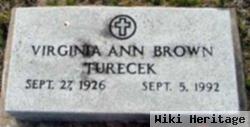 Virginia Ann Brown Turecek