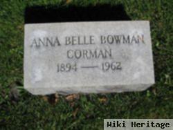 Anna Belle Bowman Corman