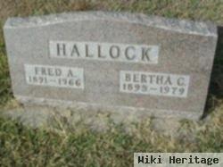 Bertha C Hallock