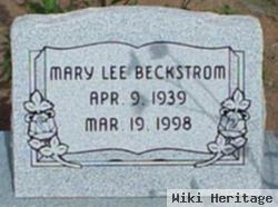 Mary Lee Beckstrom