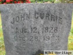 John William Currie, Sr