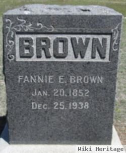 Fannie Eldridge Brown