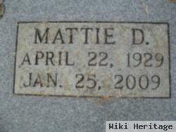 Mattie D. Hill