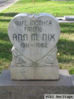 Ann Mildred Walker Nix