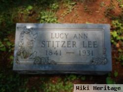 Lucy Ann Stitzer Lee