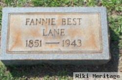 Fannie Best Lane