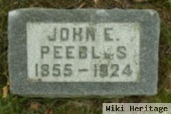 John Ezra Peebles