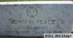 John H Peace