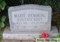 Corda M. "marie" Hemming Ravenscroft