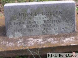 John M. Golden