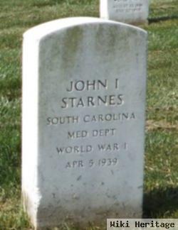 John I Starnes