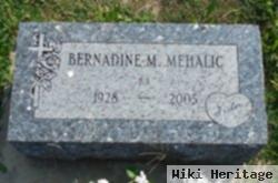 Bernadine M "b.i." Mehalic