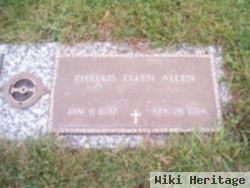 Phyllis Ellen Hites Allen