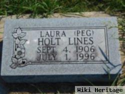 Laura "peg" Holt Lines