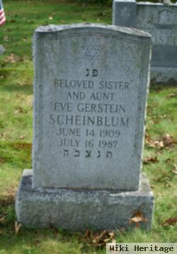 Eve Gerstein Scheinblum