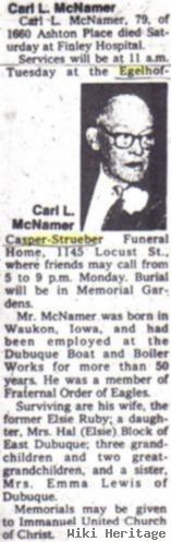 Carl L. Mcnamer