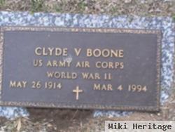 Clyde V Boone