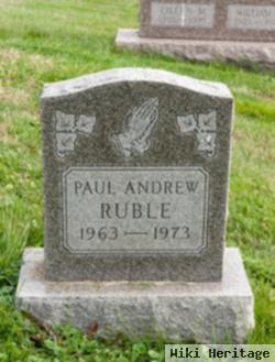 Paul Andrew Ruble