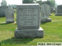 Mary Jane "jennie" Miller Kendig