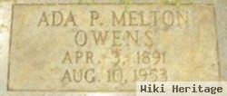 Ada L. Melton Philbeck Owens