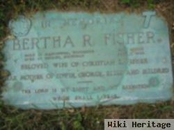 Bertha R Rosenau Fisher