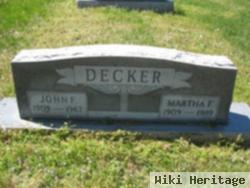 Martha F. Decker