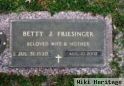 Betty J. Friesinger