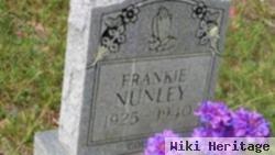 Frankie Elizabeth Nunley