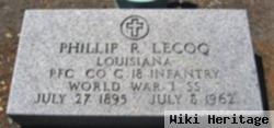 Pfc Phillip R Lecoq