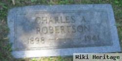 Charles A Robertson