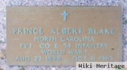 Pvt Prince Albert Blake