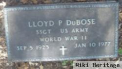 Lloyd P Dubose