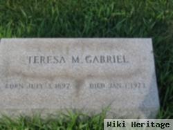 Teresa M Gabriel