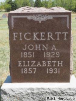 Elizabeth "lizzie" Felty Fickertt