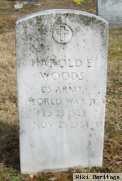 Harold E Woods